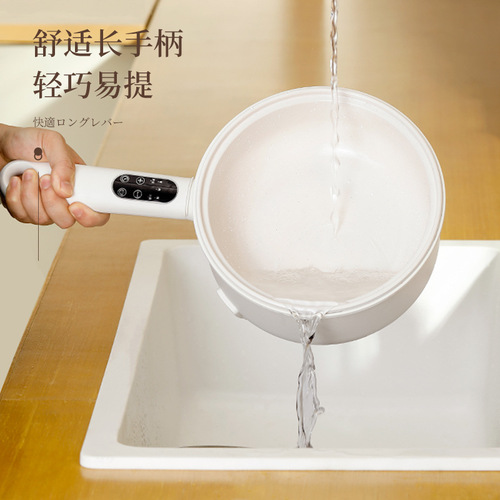 Wholesale electric hot pot dormitory student small white pot 2.5L electric wok multi-function electric cooking pot household smart electric wok