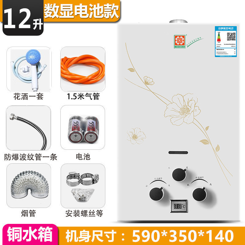 燃气热水器家用煤气液化气天然气低压洗澡即热宿舍一件包邮到家燃|undefined