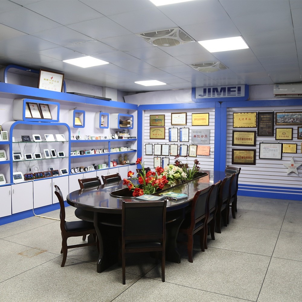 Sala de estar y dormitorio LCD despertador digital HD pantalla de temperatura y humedad multifuncional calendario perpetuo reloj de pared