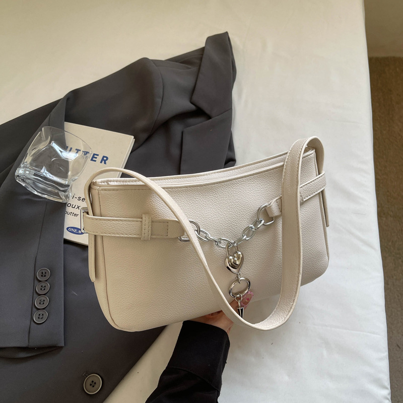 Bolsa de hombro de mujer de alta calidad, cinturón de correa de cadena de amor, bolsa de moda, bolsa de viaje de mujer universal.