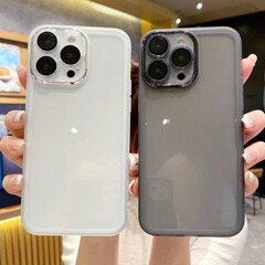 魅力的なApple 16pro電気メッキ精密穴あき13pro iphone15には、レンズフィルム付きのファッショナブルな14/13保護ケースが付属しています。