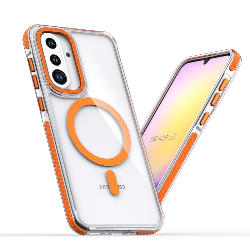Suitable for Samsung S26Ultra Dual-Color Transparent Magnetic Phone Case A57 Anti-Fall Fold 30% off Protective Cover Suitable for Samsung S26Ultra Dual-Color Transparent Magnetic Phone Case A57 Anti-Fall Fold 30% off Protective Cover