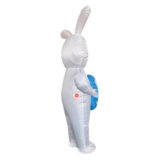 Cross-border Amazon New Easter Bunny Inflatable Clothing Stage Performance Easter Egg White Rabbit Strap Rabbit Doll Clothing