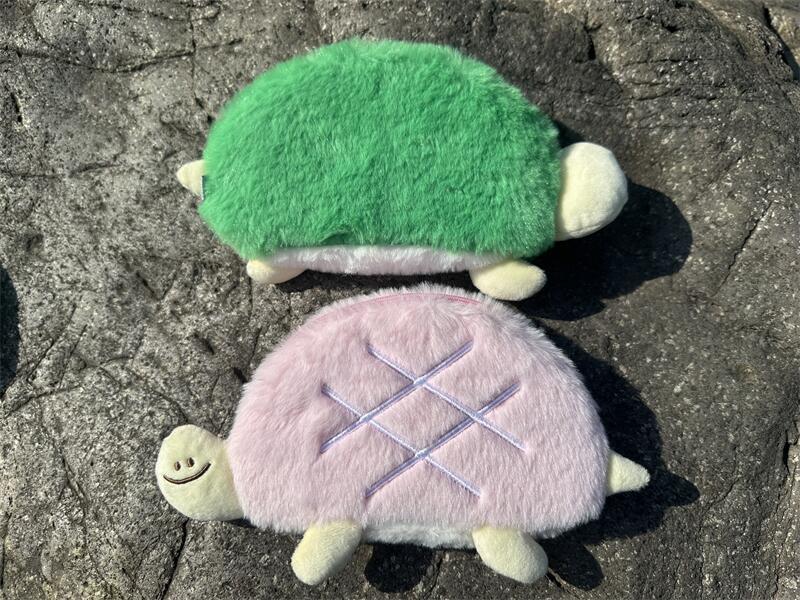 Femmes Tortue Peluche Fermeture Éclair Portefeuilles display picture 5