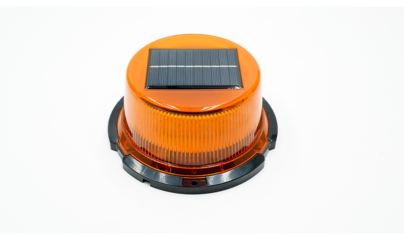 Solar Warning Light Car-Mounted Strobe Light Roof-Mounted Night High-Brightness Safety Flash Warning Light Universal Super Bright