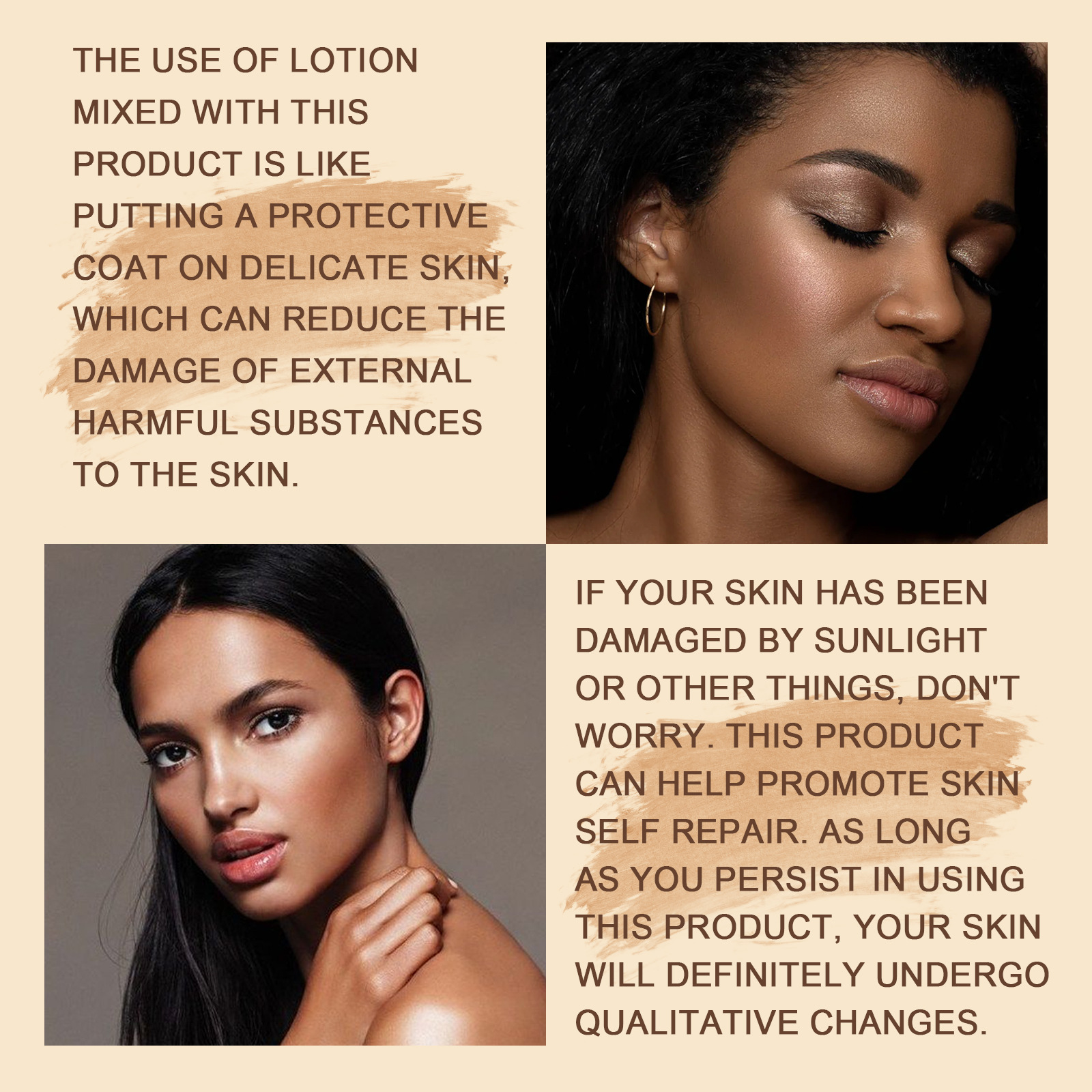 EELHOE tanning skin care cream summer beach self-tanning bronze moisturizing and firming skin sun cream_voghion.com