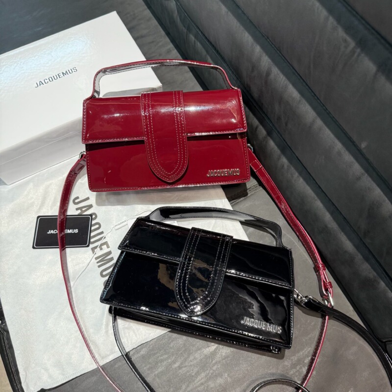 Cross-Border Jacquemus Niche Design One-Shoulder Cross-Body Satchel Flip High-Quality Small Bag Baguette Bag for Women