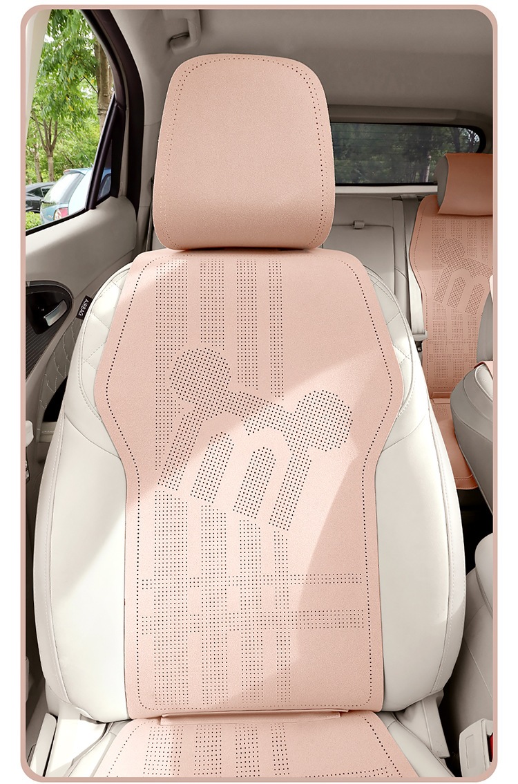 2026 new suede material saddle cushion car seat cushion all-season small waist seat cushion MA9