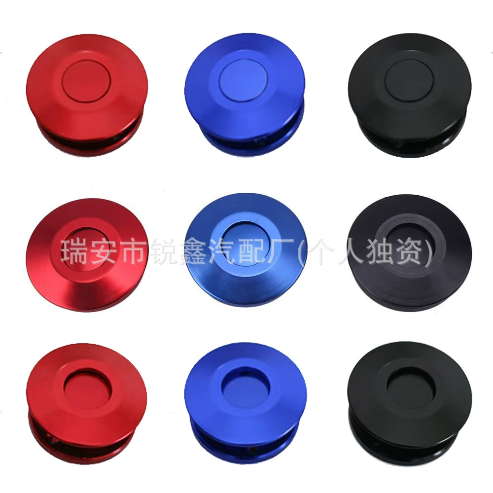 Автомобильные принадлежности алюминиевый декоративный замок крышки 63 мм гоночный маленький замок капота универсальный замок крышки крышки замок