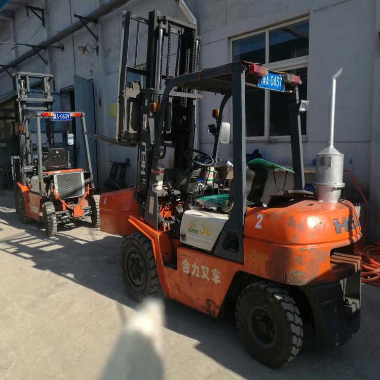 万纯码头柴油叉车空气污染解决方案 叉车尾气净化 柴油机尾气净化