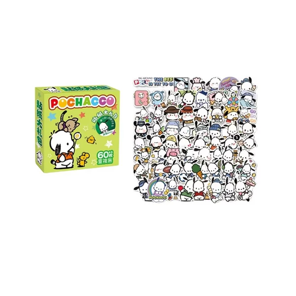 Pochacco, вторая серия, 60+3 шт.