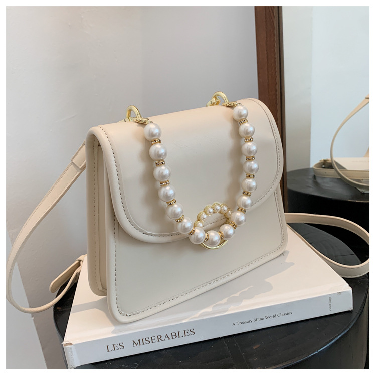 Wholesale Accessories Geometric Pearl Chain Messenger Bag Nihaojewelry display picture 85