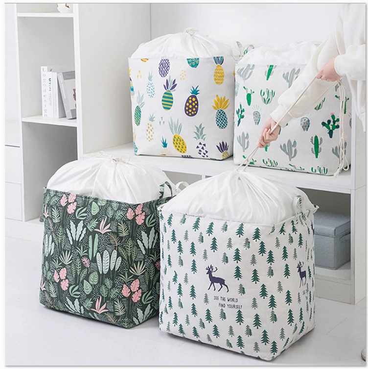 Duvet, storage basket, cloth, storage bag for home use