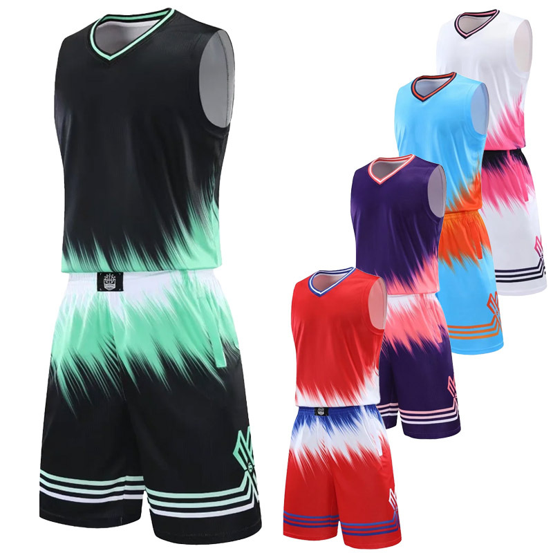Basketball uniform suit male college students competition training jersey team uniform children's vest group purchase printing sports vest female