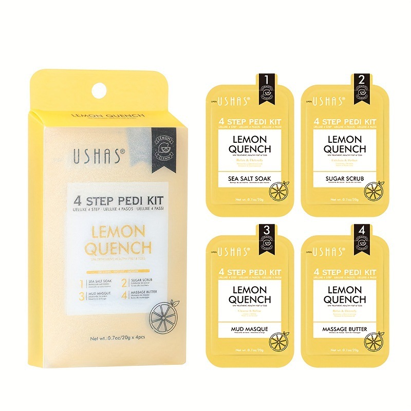 USHAS Spot transfronterizo europeo y americano exfoliante de pies sal de baño exfoliante piel blanca HA283HA284HA286