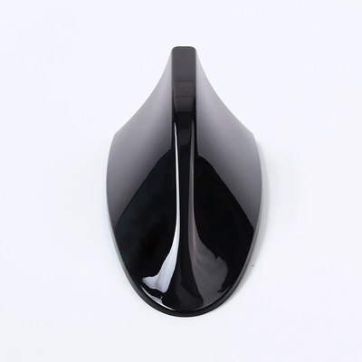 Roof tail modified shark vehicle antenna - black