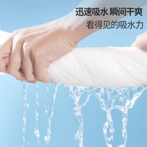 Disposable compressed cotton travel towel individually packaged single-use compressed cotton towel