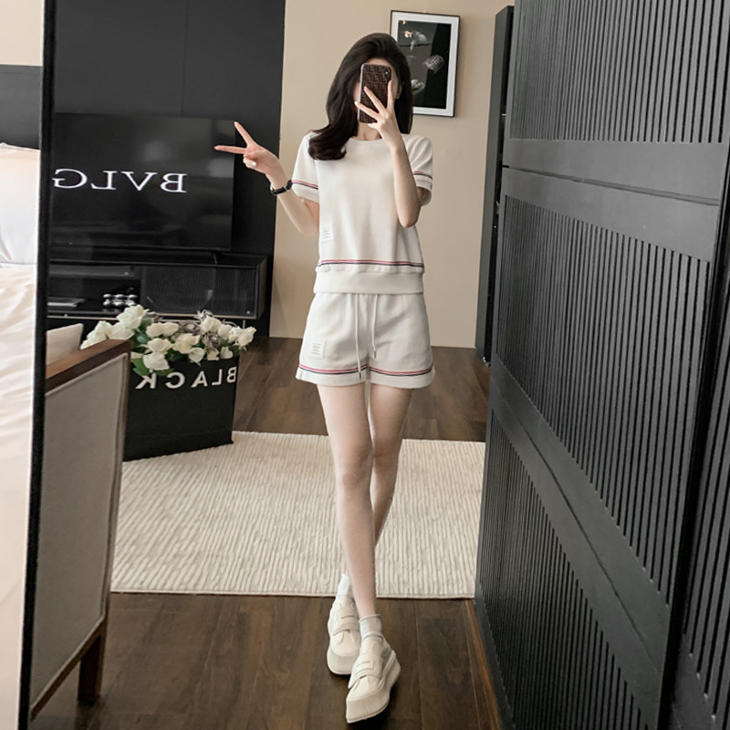 흰색 투피스 세트