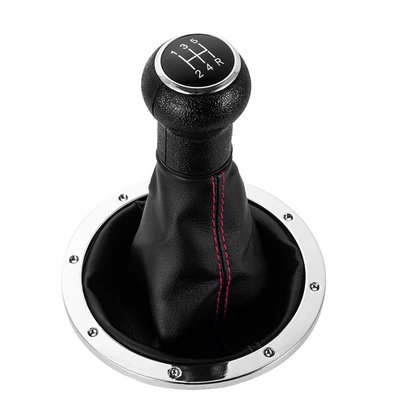 Suitable for Volkswagen Gol manual gear car gear lever handle modification gear head dust cover suit gear handle (Cab and accessories)