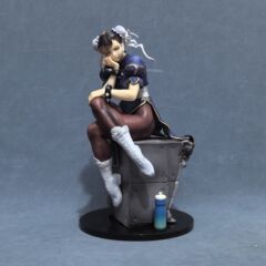 街覇5大座り方春麗チャイナドレス美少女ゲーム周辺像アニメフィギュア置物