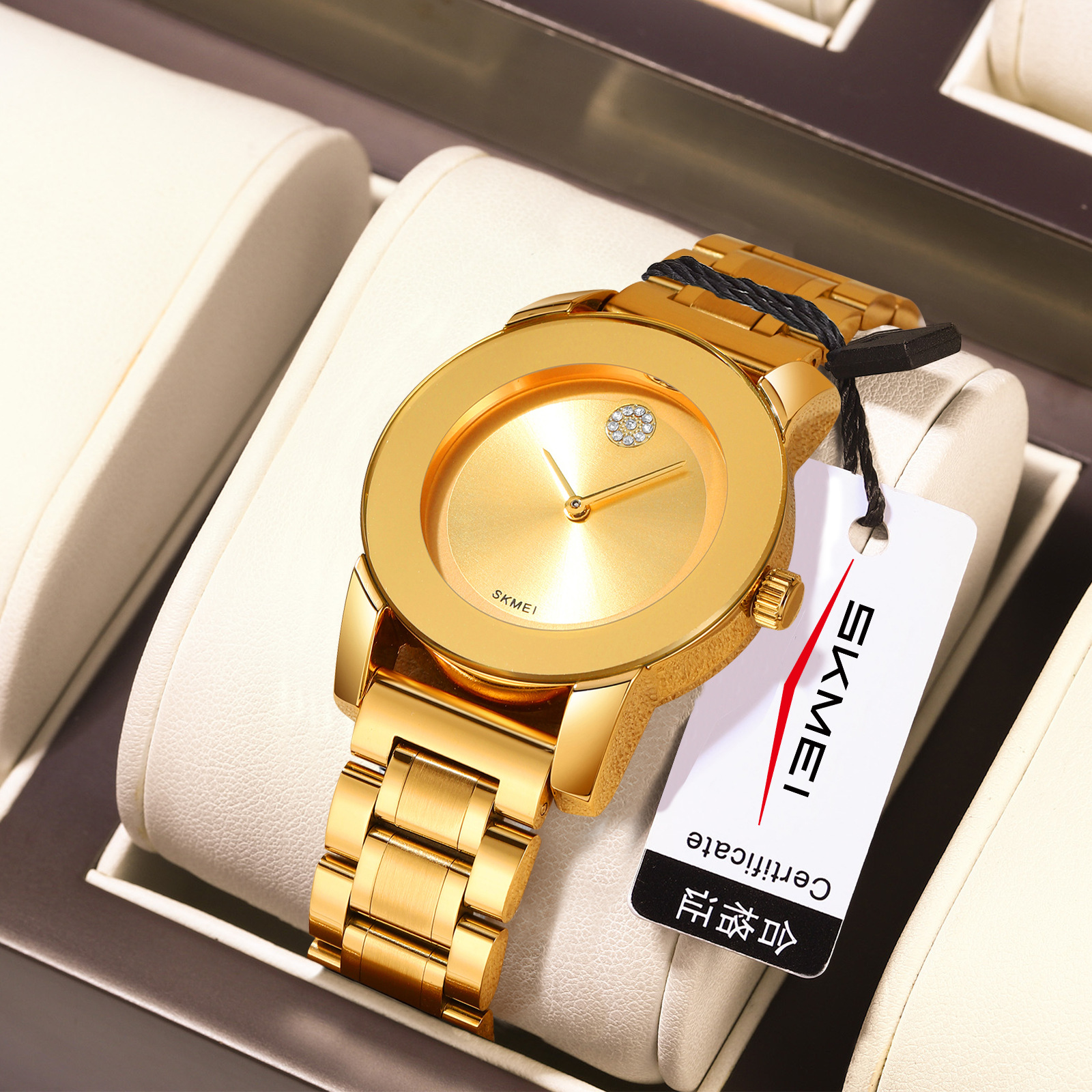 Golden gold surface [skmei-2176, a hot model in the us]