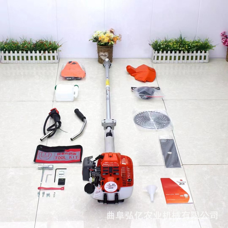 多用途荒山打草机杂草灌木割草机汽油后背式四冲程园林修枝割灌机