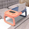 multi-function Hit color Notebook computer fold student dormitory Lazy man Learning table The bed simple and easy Table