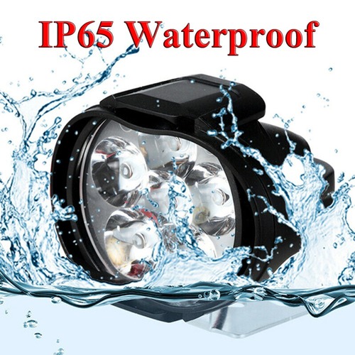 Electric vehicle 6LED spotlight External LED motorcycle spotlight Car auxiliary headlight Fog light Universal