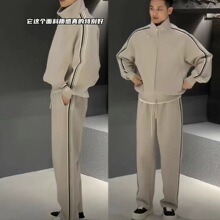 春季新款男士套装韩系运动休闲潮流情侣套装时尚百搭舒适卫衣卫裤