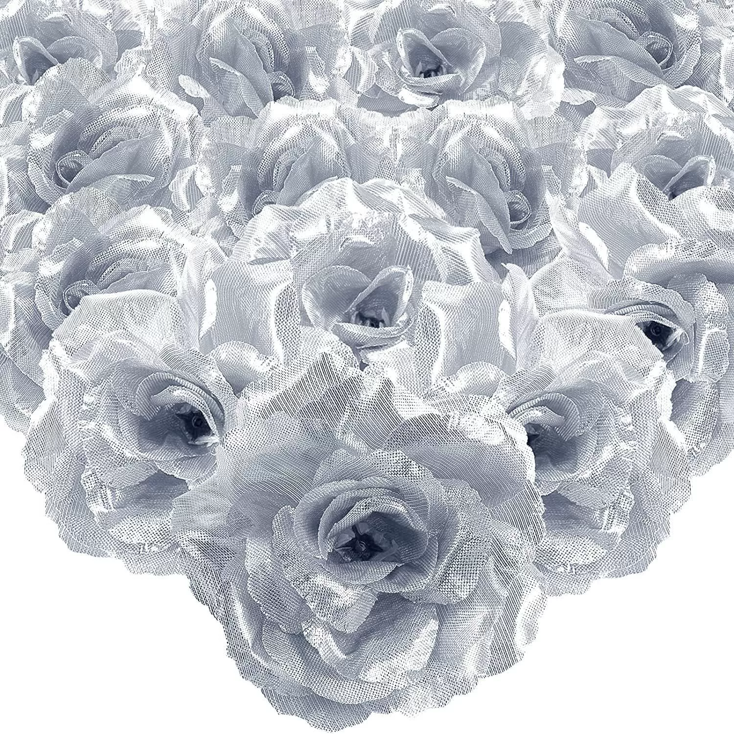 Производитель оптовая imitation flower rose flower silk flower head gold и silver DIY украшения аксессуары свадебное цветок decoration