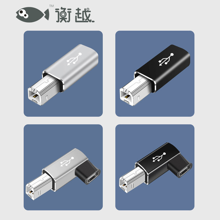 type c to usb B male adapter USB C female to MIDI adapter electric piano chain connector