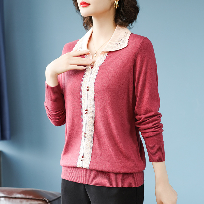 E5970 990K ĐỒ BỘ NỮ TAIRYA ÁO LEN DÀI TAY MÙA XUÂN THU ĐÔNG TRUNG NIÊN TRÔNG TRẺ HƠN TUỔI THỜI TRANG NỮ G03 SẢN PHẨM MỚI