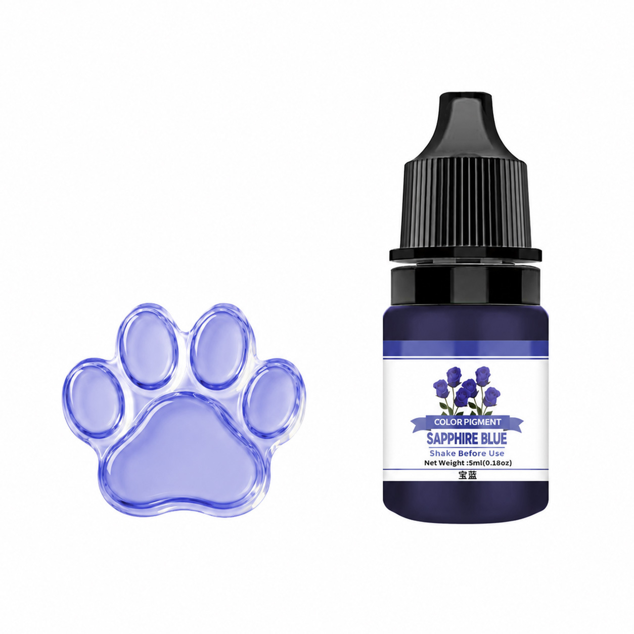 Source factory 24 colors 5ml oil-based colorant crystal dropper/UV glue universal high concentration