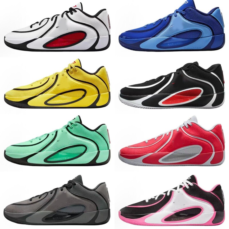 Cross-Border Tatum 4Th Generation Men's Actual Basketball Shoes Tatum4 Pure Original Non-Slip Air Cushion Shock-Absorbing Sports Shoes Boots