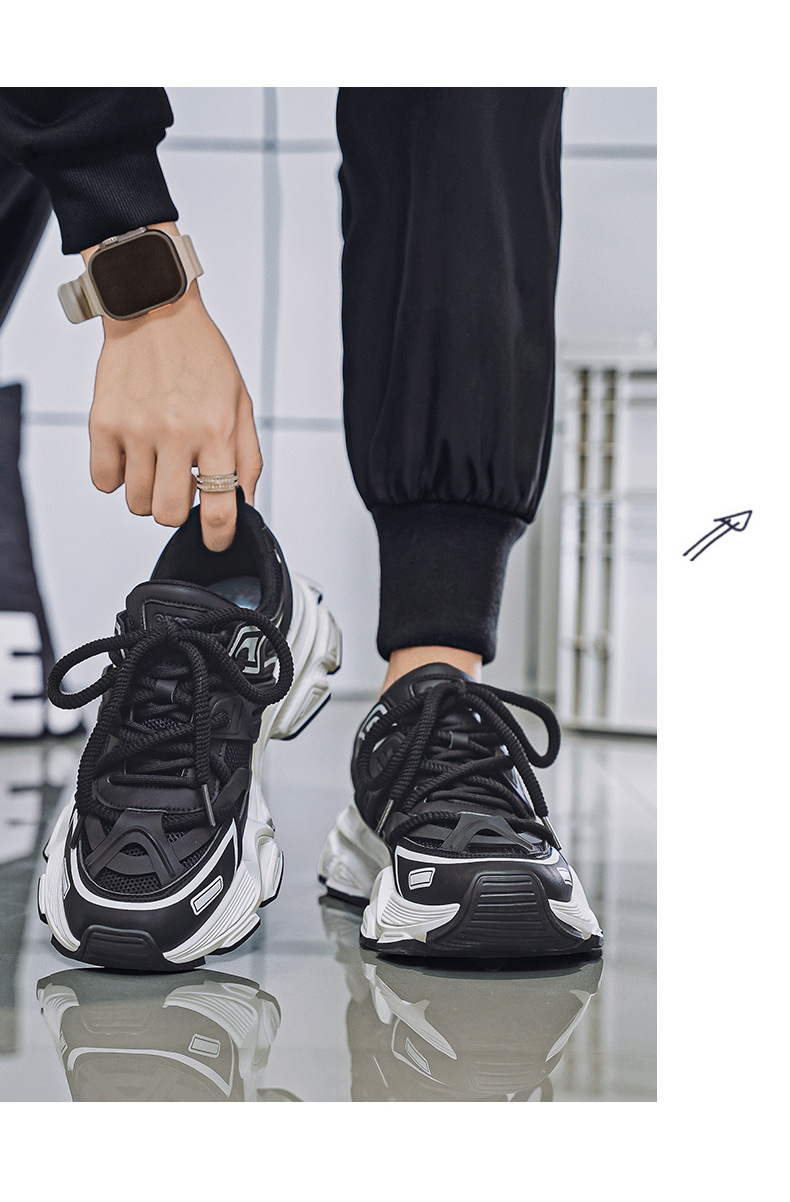 Herren 2024 neue Herbsthöhe zunehmende lässige Sport Jugend Mesh vielseitig dicke Sohle Papa trendige Schuhe_voghion.com