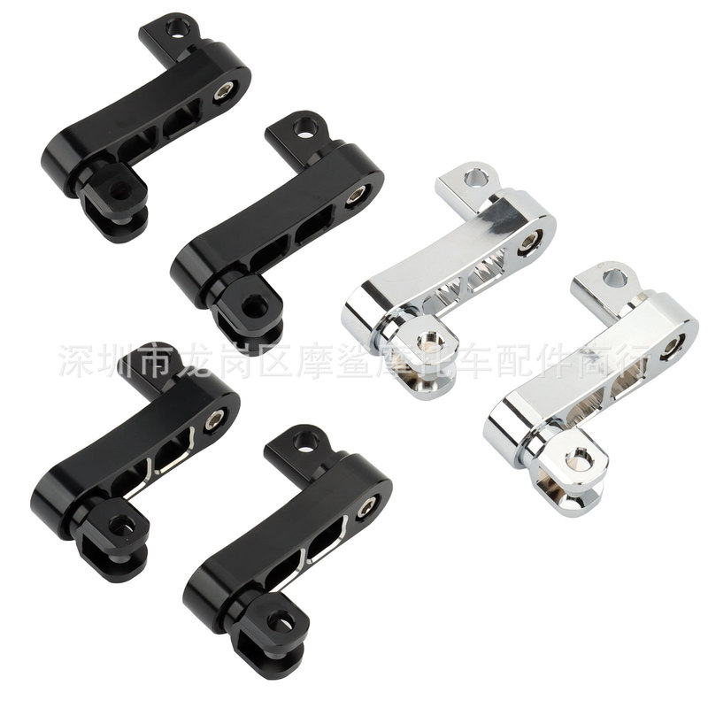 Suitable for Harley gliding Fat Boy XL pedal bracket pedal mounting pliers bar protection pedal mounting fixed extension bracket