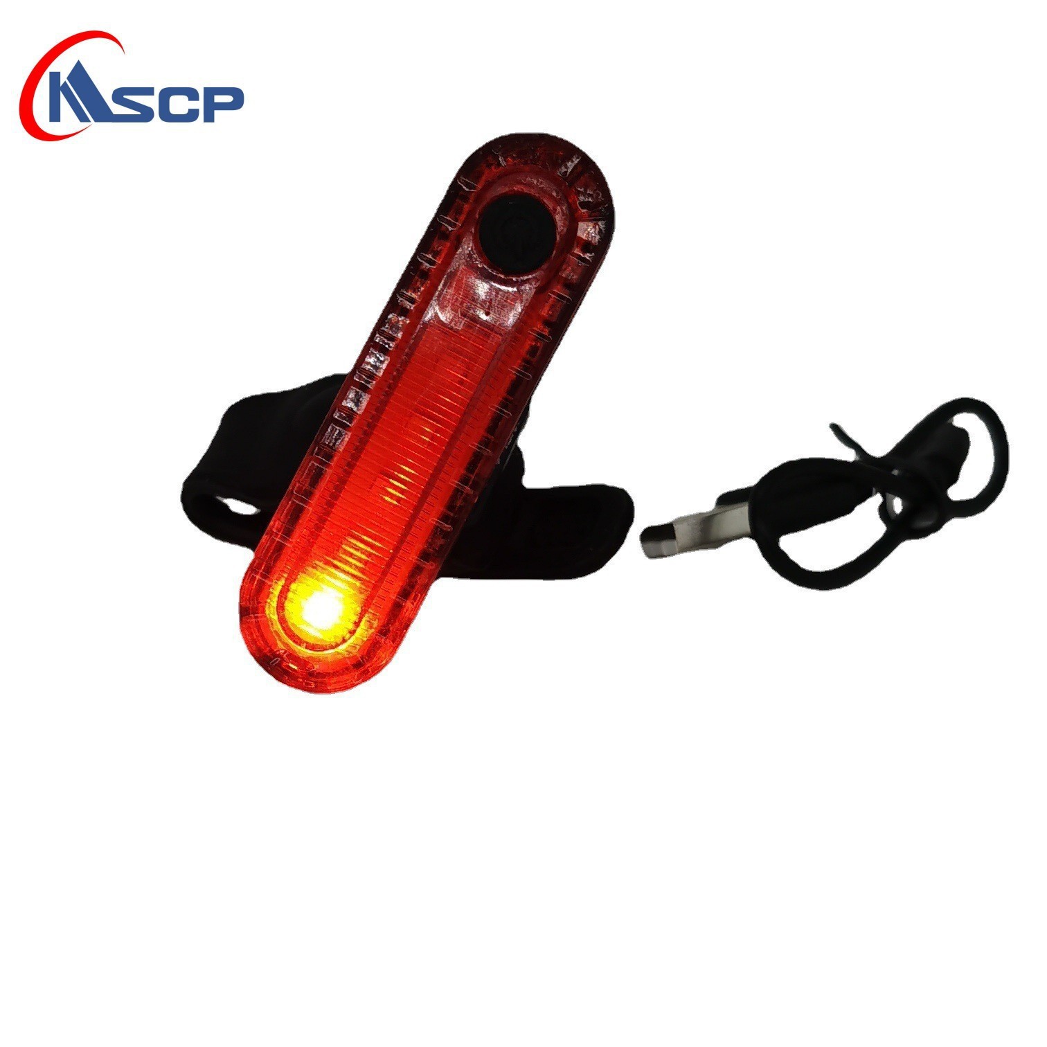 Luz trasera de bicicleta de montaña de carga de conducción nocturna luz de flash niños equilibrio decoración de bicicleta de carretera luz de advertencia