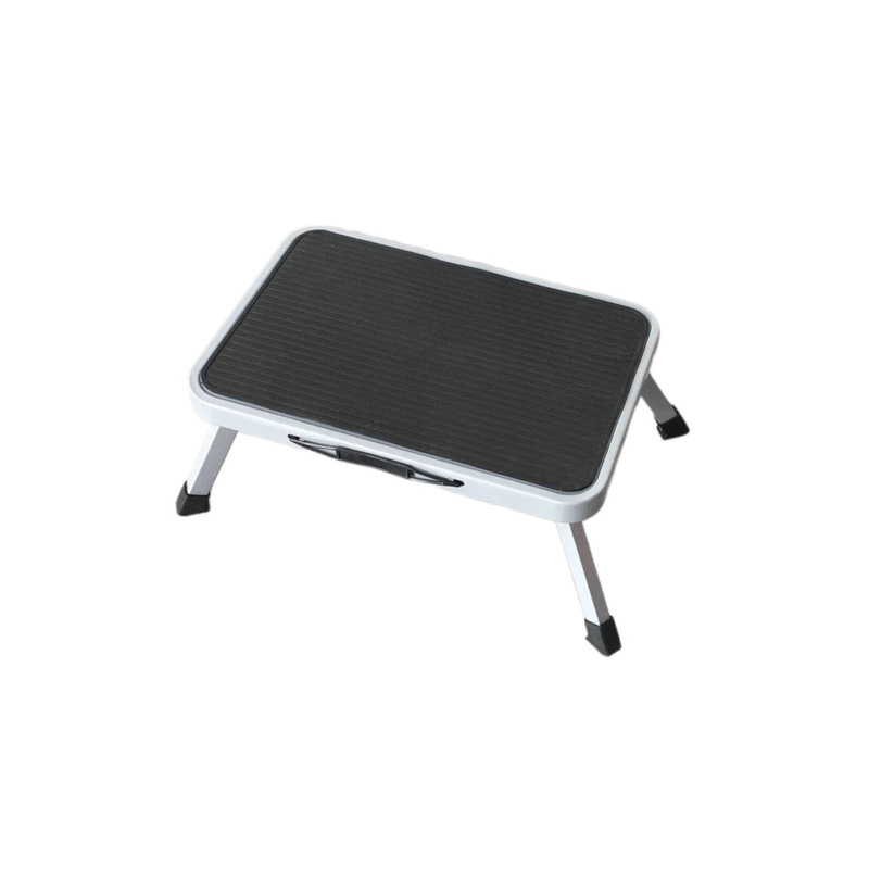 One-step Foldable Step Stool Non-slip Kitchen Household Mini Step 1-step One-side Car Wash Fishing Steel Ladder Climbing Stool