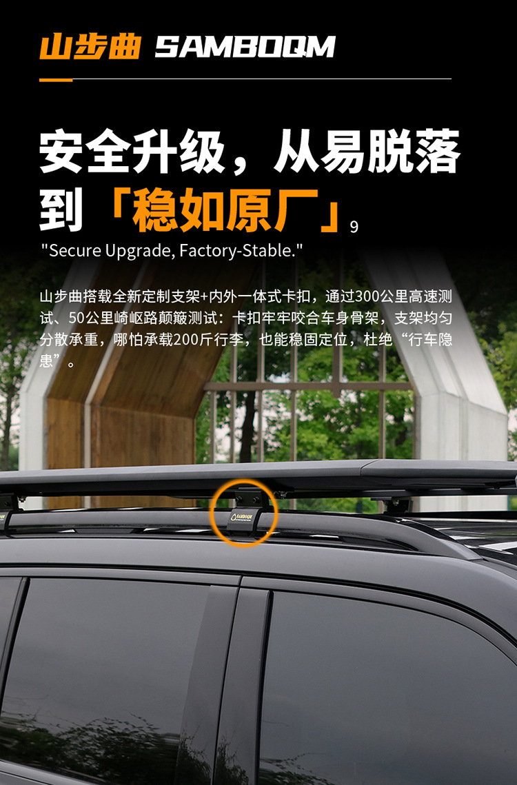 Fang Cheng Bao Titanium 3 Roof Rack, Shan Bu Qu Roof Rack, Outdoor Modification Expansion Car Rack, Roof Platform