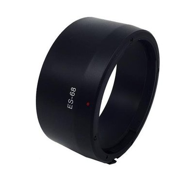 ES-68遮光罩适用佳能50mm F1.8 STM新小痰盂三代镜头配件卡口|ms