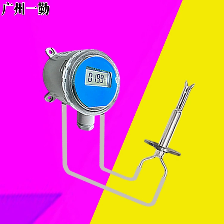 500F Высокотемпературный датчик скорости ветра трубопровод направление ветра Монитор потока газа Датчик сопротивления влажности