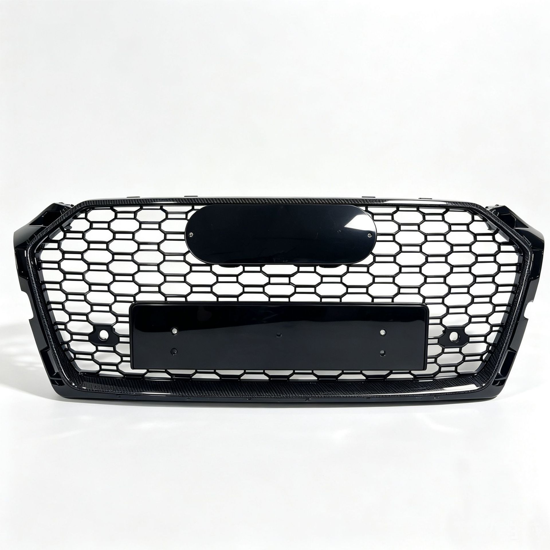 Suitable for 2018-2019 Audi A5/S5 B9 carbon fiber pattern RS5 honeycomb grille