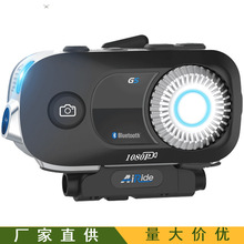 AIRIDE摩托车头盔蓝牙耳机G5行车记录仪高清摄像相机防水无线对讲