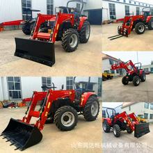 东方红1004 LY四轮农用旋耕拖拉机 大马力12+12梭式换挡前装载机