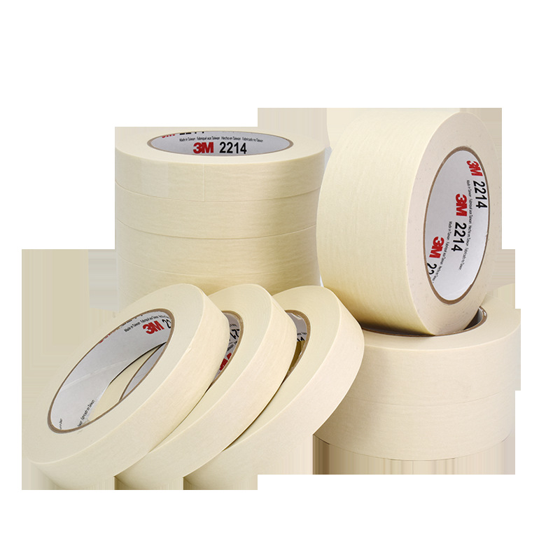 Papel de textura de 3m 2214 puede escribir cinta de papel de textura blanca protección de la decoración del hogar papel de textura fácil de rasgar sin dejar pegamento