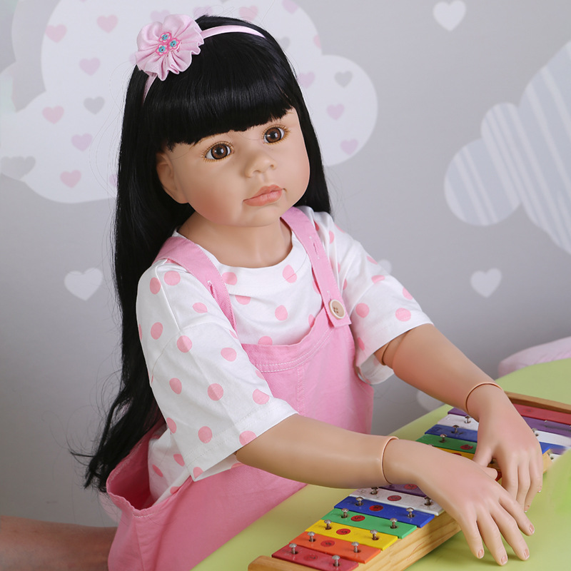98cm modelo de simulación de Obra Maestra muñeca relación de la vida real colección de modelos de ropa para niños suministro de comercio exterior