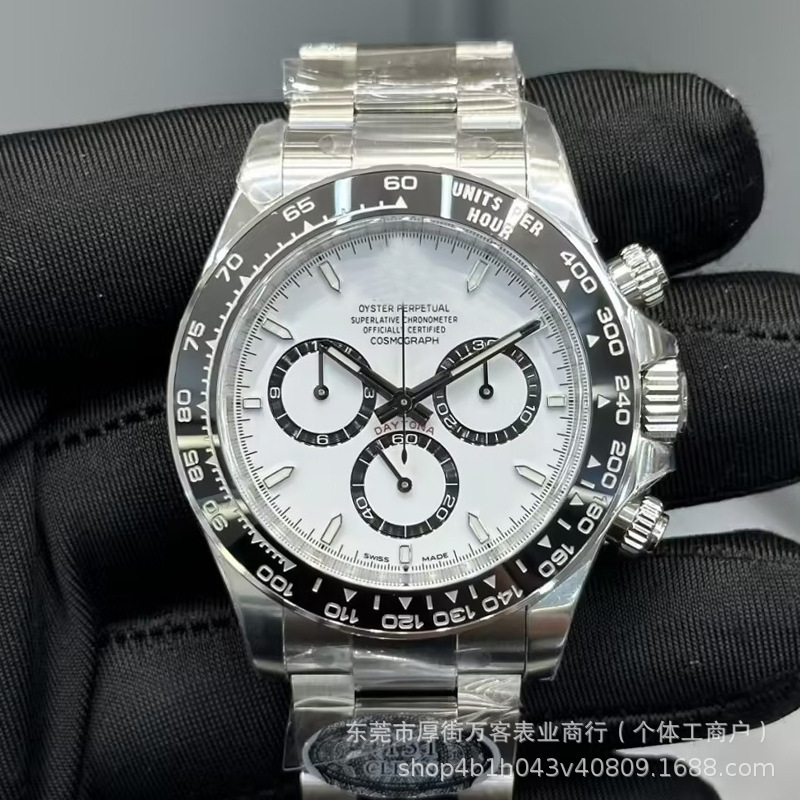 Vs Daytona 4131 Automatic Mechanical Watch Men's Watch Panda Di C Factory Multi-Function Chronograph Waterproof Watch Cross-Border