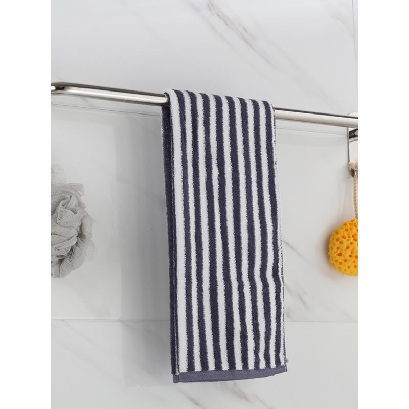 Home Towel Rack Bathroom No-Drill Stainless Steel Towel Bar Wall Mount Single Rod Kitchen Towel Hanger
