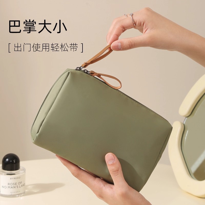 New cosmetic bag for women's portable travel small cosmetics storage bag lipstick makeup brush storage bag waterproof
