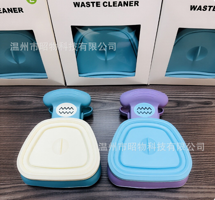 Caminar con perros para recoger inodoro, abrazadera de inodoro, bolsa de inodoro, heces para perros de pelo dorado, artículos para mascotas